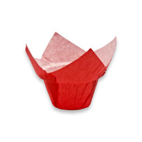 Chese Cup Tulip Red 50x160x160mm (150buc)