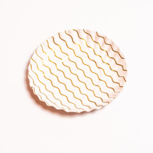 Tavite albe cu dungi plastifiate D10 (500buc)