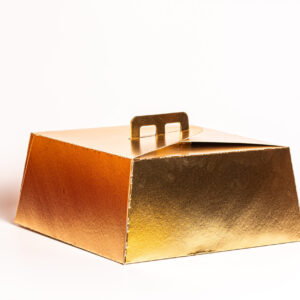 Cutii Tort Aurii 30x30cm (25buc)