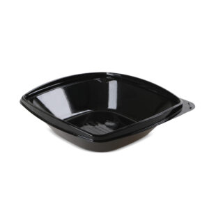 Bol Salata Negru 750cc 190x190mm (50buc)