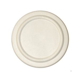 Capac Bio Alb Rotund Plat D114 (50 buc)