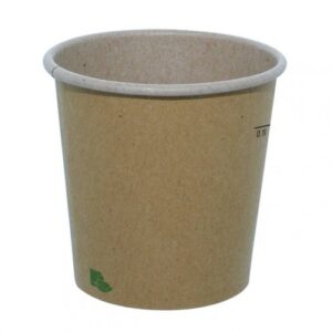Pahar Carton Natur D62 4oz (50 buc)