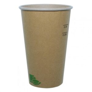 Pahar Carton Natur D90 16oz (50 buc)