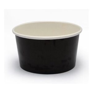 Pahar/ Cupa Inghetata Negru 270ml (50 buc)