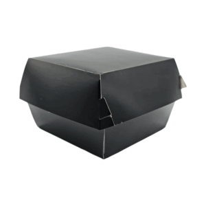 Cutie carton burger neagra mica95x95x75mm(100 buc)